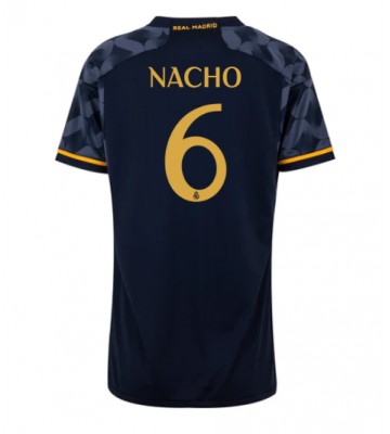 Real Madrid Nacho #6 Koszulka Wyjazdowych Kobiety 2023-24 Krótki Rękaw